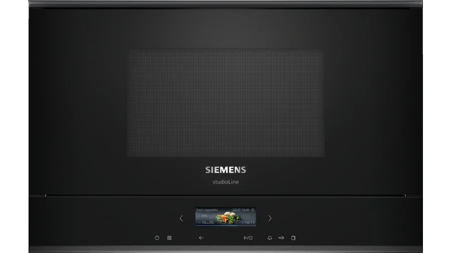 MICRO ONDE SIEMENS ENCASTRABLE IQ700 NOIR STUDILINE