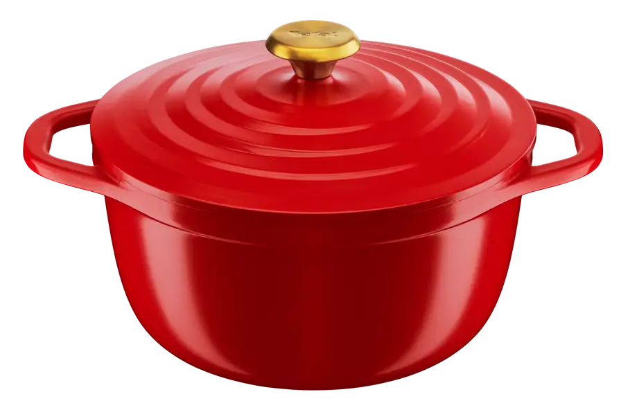 COCOTTE EN ALUMINIUM TEFAL FONTE 24CM