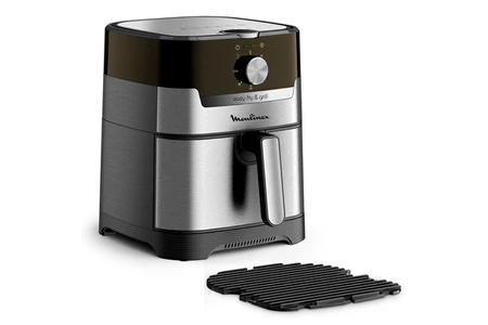 FRITEUSE MOULINEX SANS HUILE 2EN1 FRY&GRILL 4.6L 1550W 8PROG