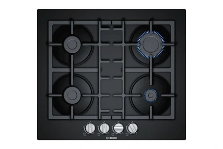 TABLE DE CUISSON BOSCH  4 FEUX GAZ EN VERRE SERIE 4