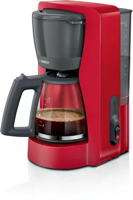 CAFETIERE MY MOMENT BOSCH  FILTRE 15 TASSES 1.25L 1200W ROUGE