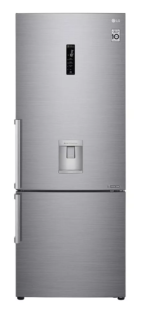 Réfrigérateur Combiné LG GC-F569BLCM 446L No Frost Linear Inverter Silver | Extra Stores DZ