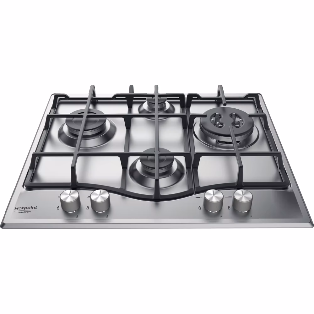 TABLE DE CUISSON ENCASTRABLE GAZ ARISTON 04 FEUX INOX FONTE 60CM